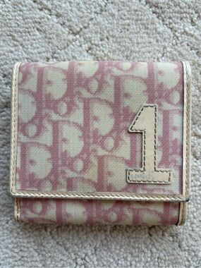 Dior Girly Dior Tri Fold Wallet
